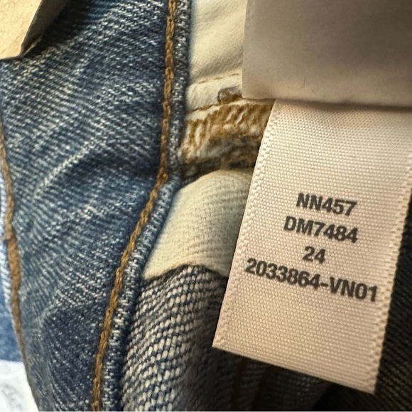 Madewell The 90s Straight Jeans Rondell Wash Size 24 0 - Picture 12 of 13